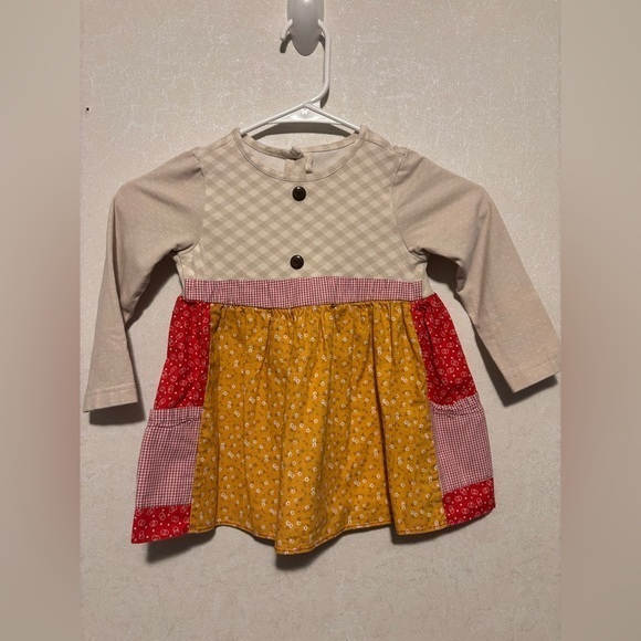 Ricrac & Ruffles Other - RicRac & Ruffles Patchwork Tunic |EUC |Girls 4t